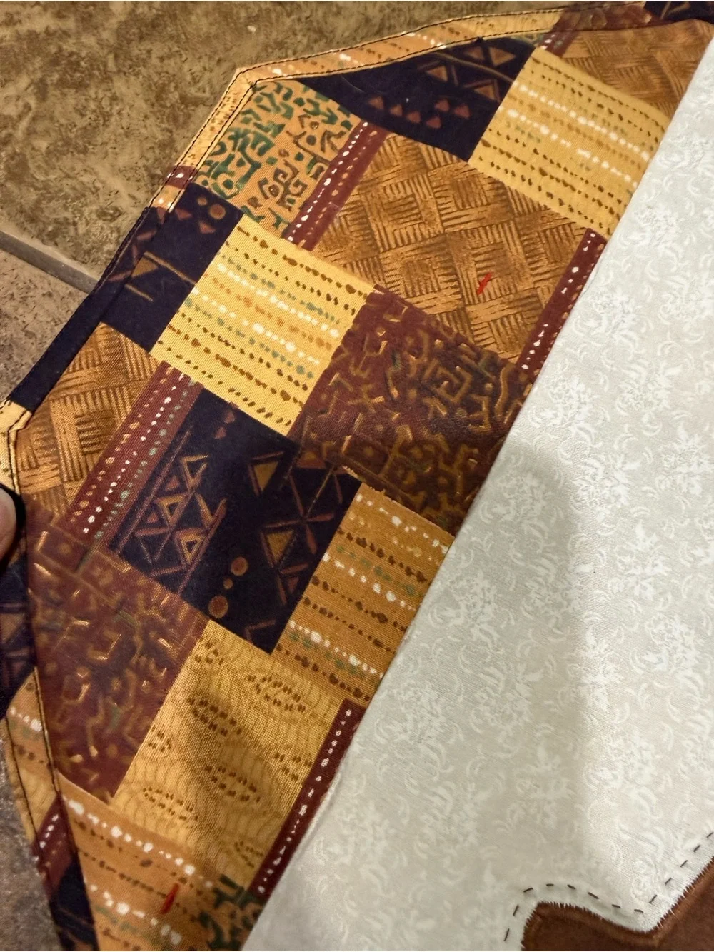 NWT Quilts LTD Kokopelli Placemat Napkin Ring Set of 4 Southwest Southwestern